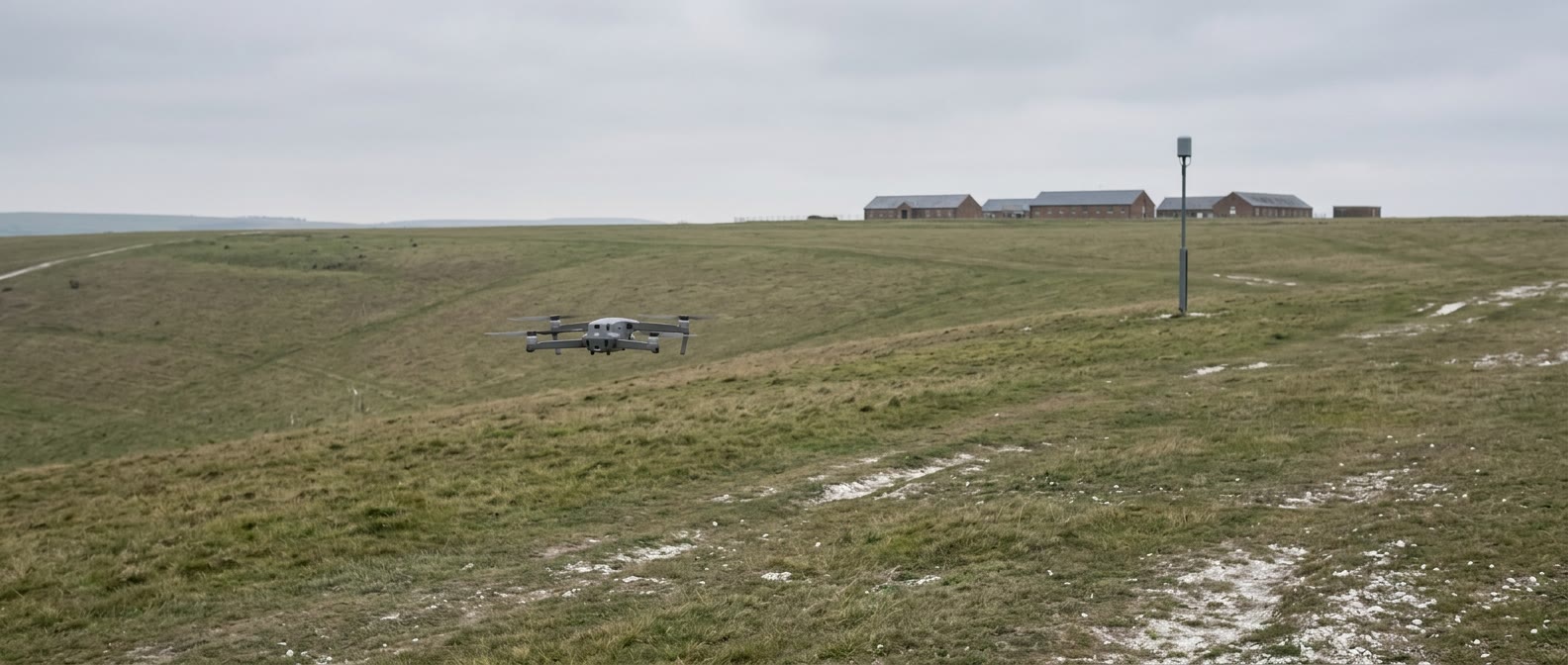 Illustration for: Warminster garrison gets the first passive drone detection system at a British Army base